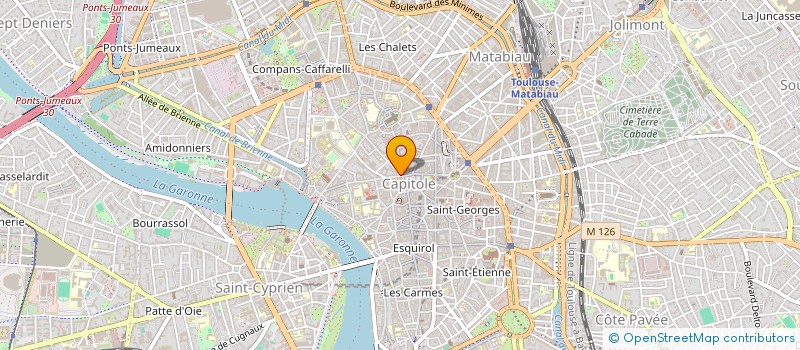 localisation de l'entreprise ARISTEE  TOULOUSE