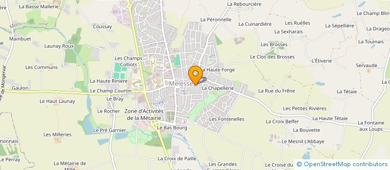 localisation de l'entreprise ARISTES DE TOUS PAYS  MELESSE