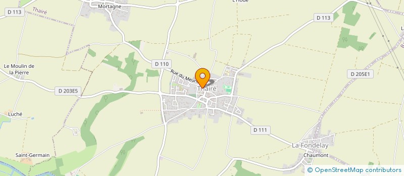 localisation de l'entreprise ARISTHILDE  THAIRE