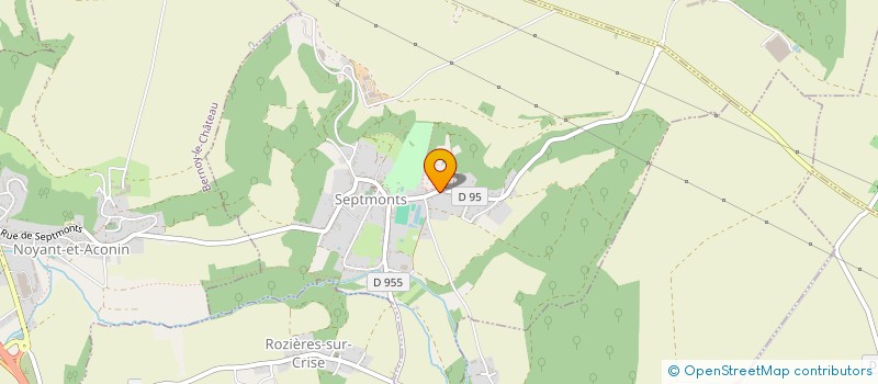 localisation de l'entreprise ARISTIDE  SEPTMONTS