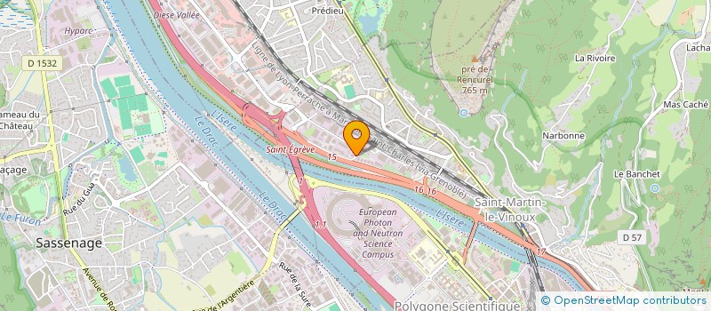 localisation de l'entreprise ARISTIDE  SAINT-MARTIN-LE-VINOUX