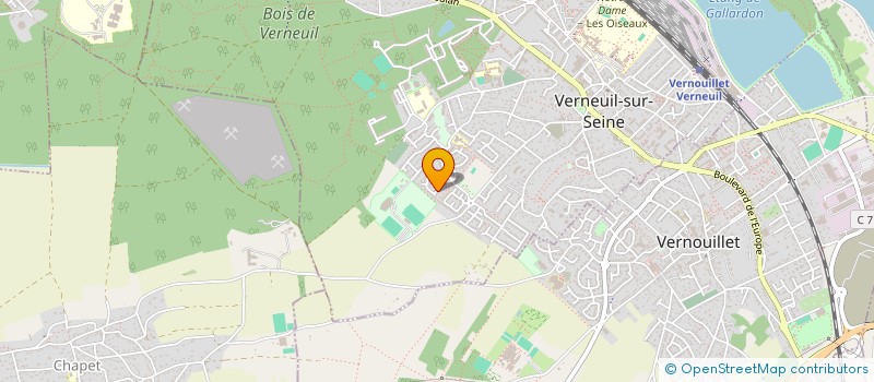 localisation de l'entreprise ARISTIDE  VERNEUIL-SUR-SEINE