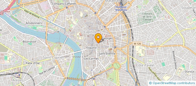 localisation de l'entreprise ARISTIDE AVOCATS  TOULOUSE