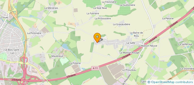 localisation de l'entreprise ARISTIDE BRIAND  CARQUEFOU