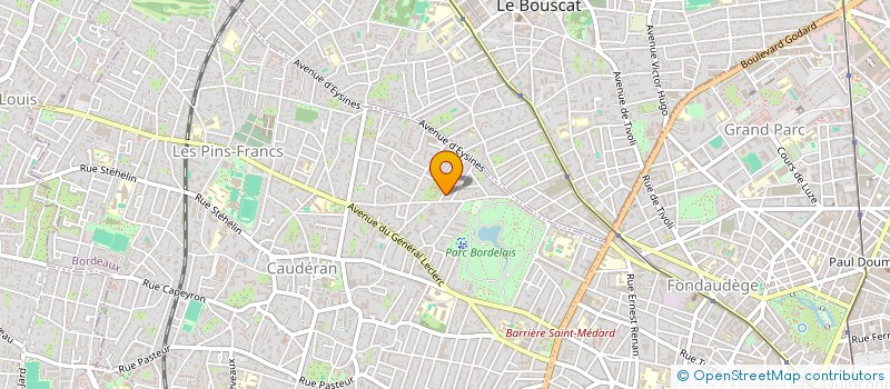 localisation de l'entreprise ARISTIDE BRIAND  BORDEAUX