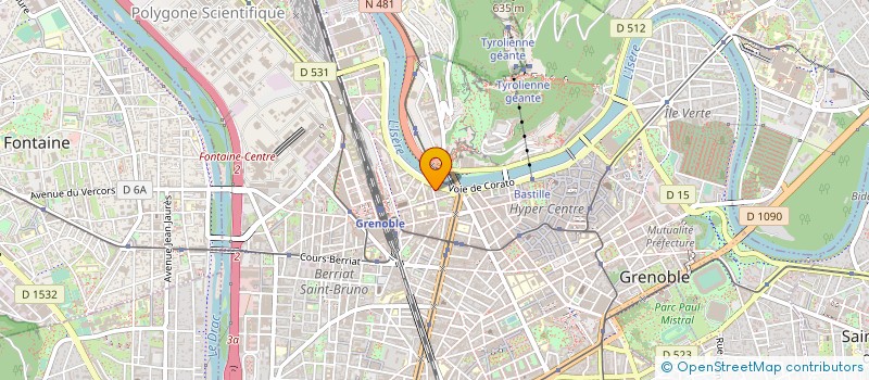 localisation de l'entreprise ARISTIDE IMMO  GRENOBLE