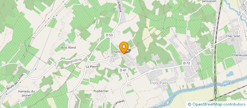 localisation de l'entreprise ARISTIPPE à TROIS-PALIS