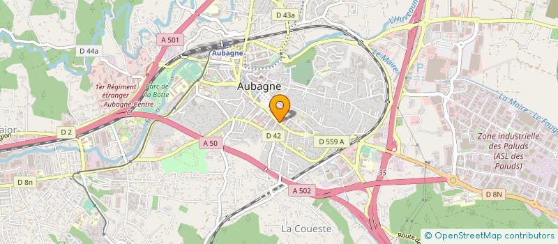 localisation de l'entreprise ARISTOCHIENS à AUBAGNE