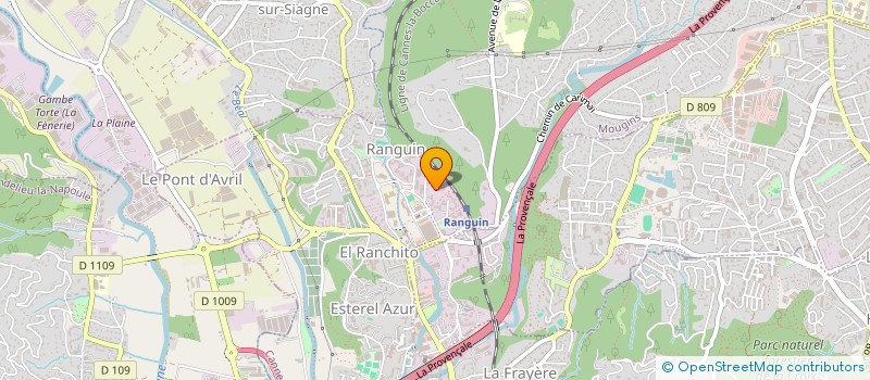localisation de l'entreprise ARISTOCRATE RENOVATION à CANNES