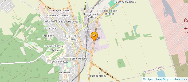 localisation de l'entreprise ARISTOTE AUDIT à BRIENNE-LE-CHATEAU