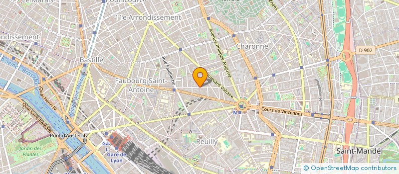 localisation de l'entreprise ARISTOTE BATIMENT  PARIS