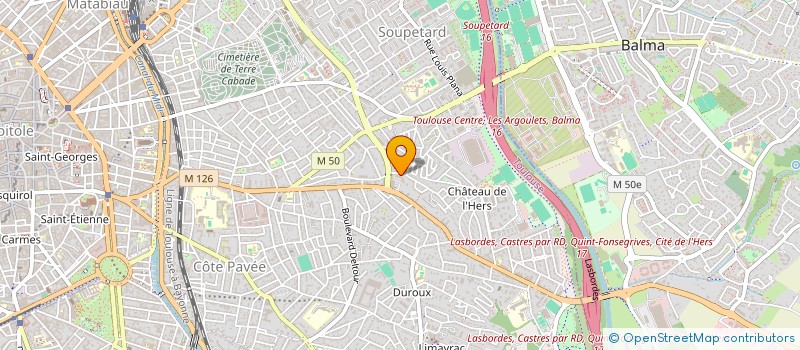 localisation de l'entreprise ARISTOTE DIGITAL  TOULOUSE