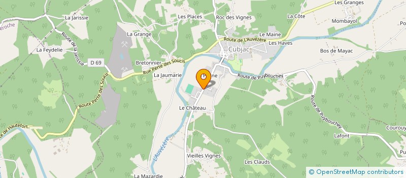 localisation de l'entreprise ARISTOW à CUBJAC-AUVEZERE-VAL D'ANS