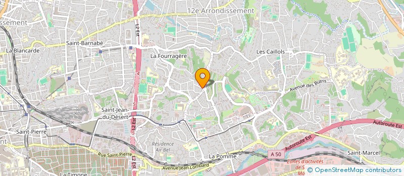 localisation de l'entreprise ARITEL à MARSEILLE