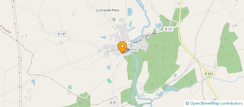 localisation de l'entreprise ARITEX SARL à CHABRIS