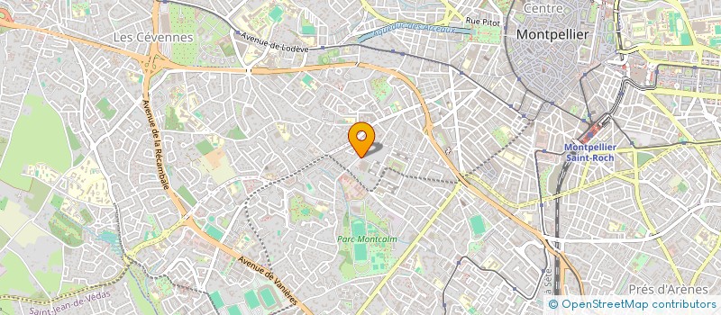 localisation de l'entreprise ARITHMETHIQUE à MONTPELLIER