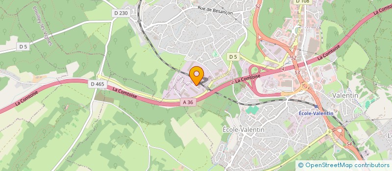 localisation de l'entreprise ARIVAL ASSOC RESTAUR INTER ENT à ECOLE-VALENTIN
