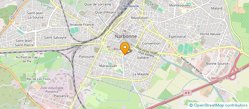 localisation de l'entreprise ARIYA PROMTUANG  NARBONNE