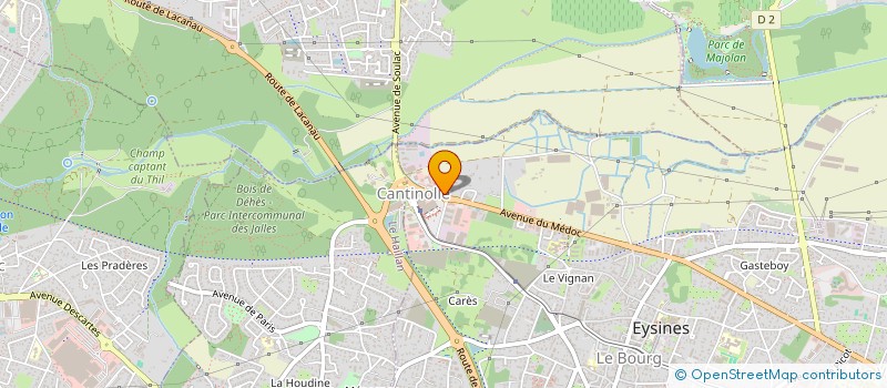 localisation de l'entreprise ARIZONA 2000  EYSINES