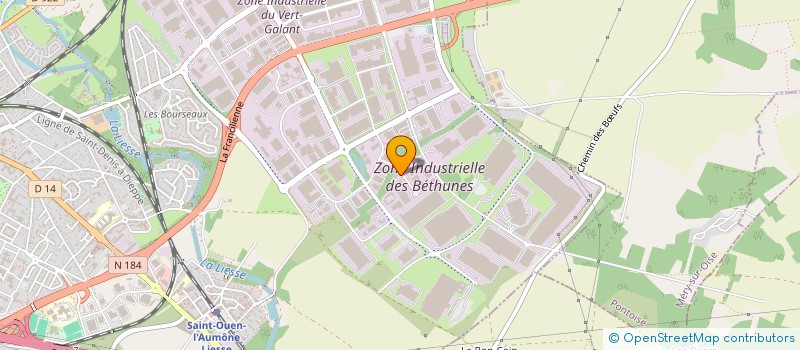 localisation de l'entreprise ARIZONA à SAINT-OUEN-L'AUMONE