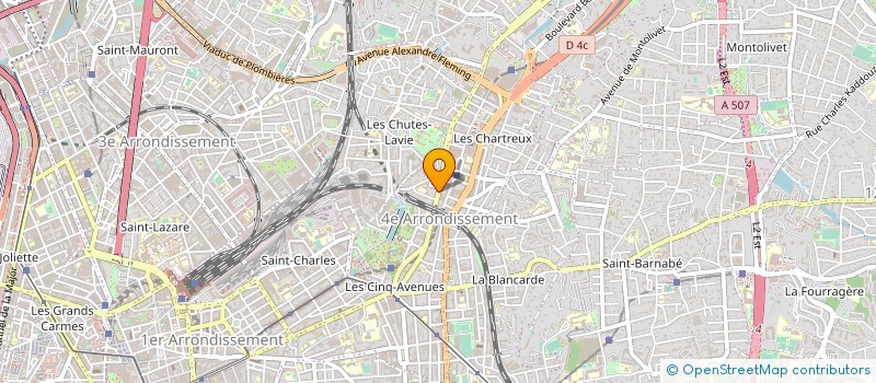 localisation de l'entreprise ARIZONA à MARSEILLE