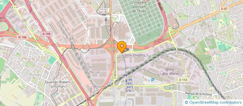 localisation de l'entreprise ARIZONA  THIAIS