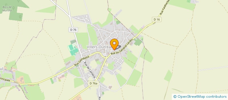 localisation de l'entreprise ARIZONA DREAMS  VILLERS-OUTREAUX