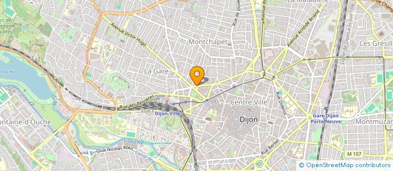 localisation de l'entreprise ARIZONA ROAD  DIJON