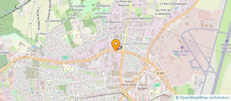 localisation de l'entreprise ARIZONAX CONSTRUCTION  TOURS