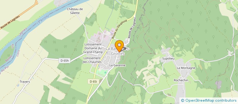 localisation de l'entreprise ARJ  LA BALME-LES-GROTTES