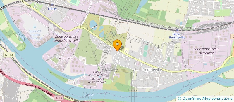 localisation de l'entreprise ARJ SOLUTIONS  PORCHEVILLE