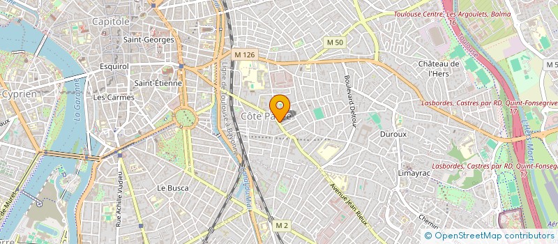 localisation de l'entreprise ARJALIES MICHEL ET ARJALIES CORINNE à TOULOUSE