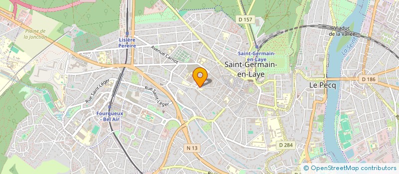 localisation de l'entreprise ARJEAN  SAINT-GERMAIN-EN-LAYE