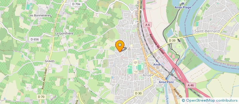 localisation de l'entreprise ARJIL  ANSE