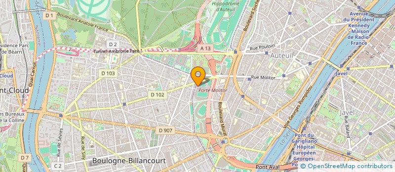 localisation de l'entreprise ARJO MARITIME  PARIS