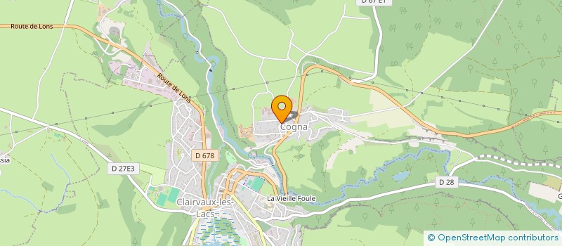 localisation de l'entreprise ARJU  COGNA