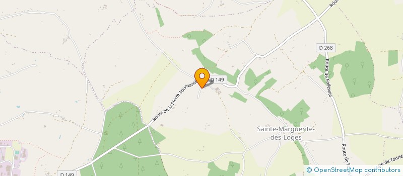 localisation de l'entreprise ARJUEL  SAINT-PIERRE-EN-AUGE