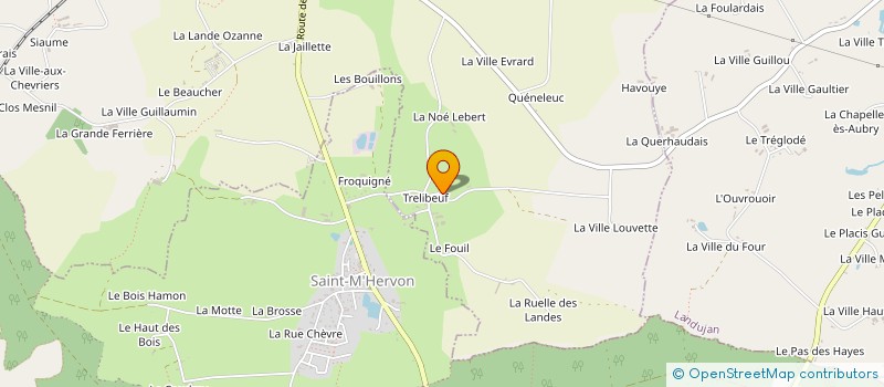 localisation de l'entreprise ARJUGA  MEDREAC