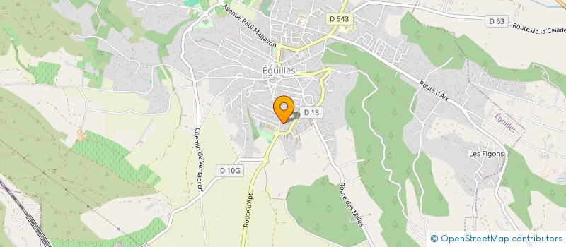 localisation de l'entreprise ARJULU  EGUILLES