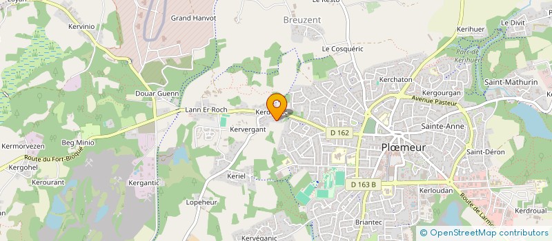 localisation de l'entreprise ARJUMAPA à PLOEMEUR