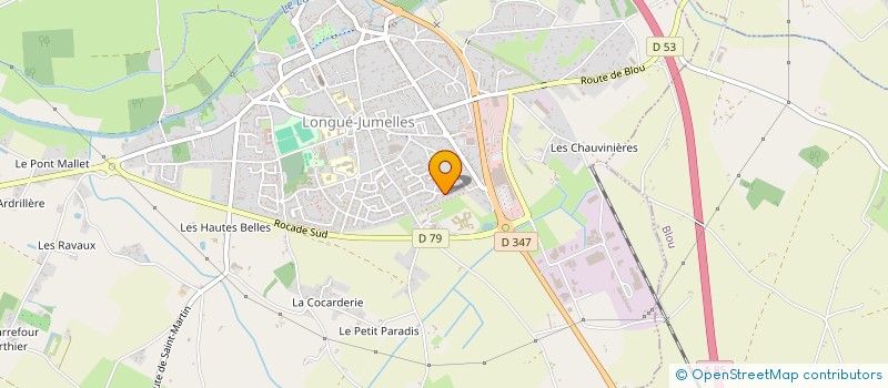 localisation de l'entreprise ARJUNA à GENNES-VAL-DE-LOIRE