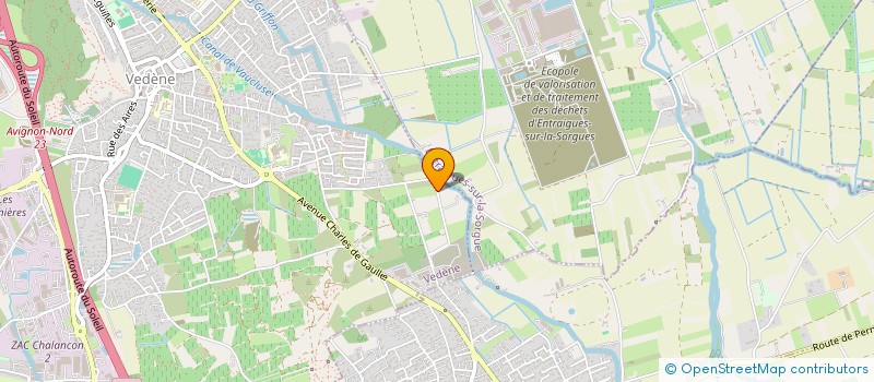 localisation de l'entreprise ARJUNA  VEDENE