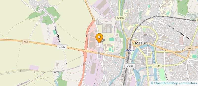 localisation de l'entreprise ARK  CHAUCONIN-NEUFMONTIERS