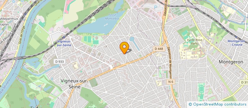 localisation de l'entreprise ARK à VIGNEUX-SUR-SEINE