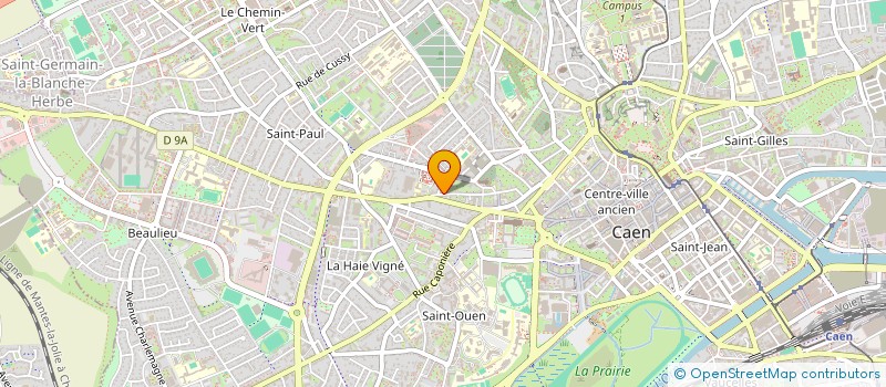 localisation de l'entreprise ARK AIK à CAEN