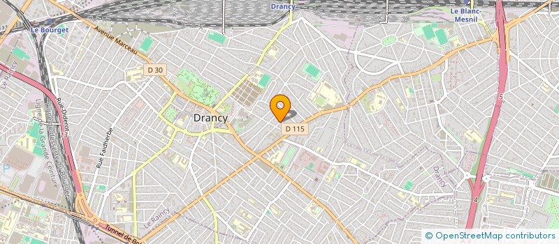 localisation de l'entreprise ARK BOSS  DRANCY