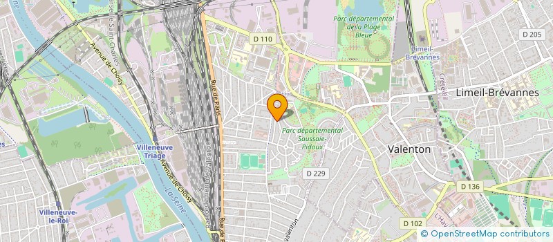 localisation de l'entreprise ARK CODER  CRETEIL