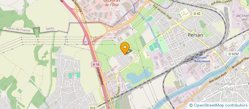 localisation de l'entreprise ARK COMPANY  PERSAN