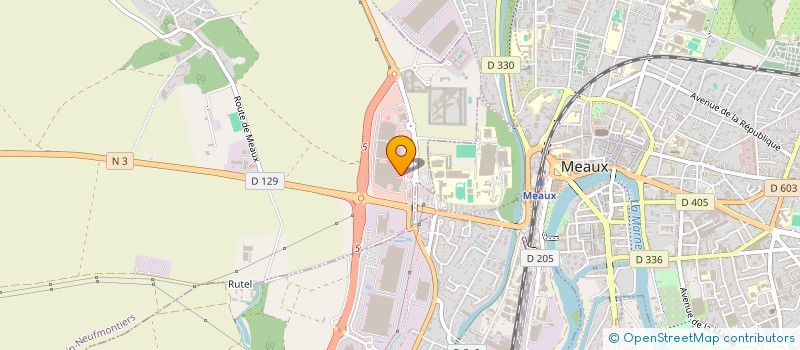 localisation de l'entreprise ARK EVENTS  CHAUCONIN-NEUFMONTIERS