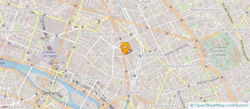 localisation de l'entreprise ARK FACTORY  PARIS